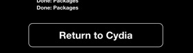 Return to Cydia