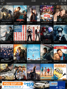 Movie Box Homepage